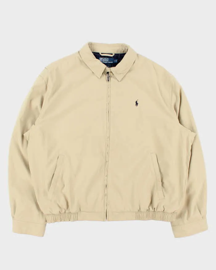 Vintage 00s Polo Ralph Lauren Soft Shell Harrington Jacket - L sold by Rokit