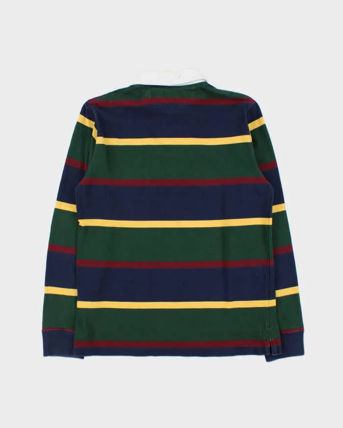 Vintage Polo Ralph Lauren Striped Long Sleeve Rugby Shirt - S sold by Rokit product image thumbnail 2