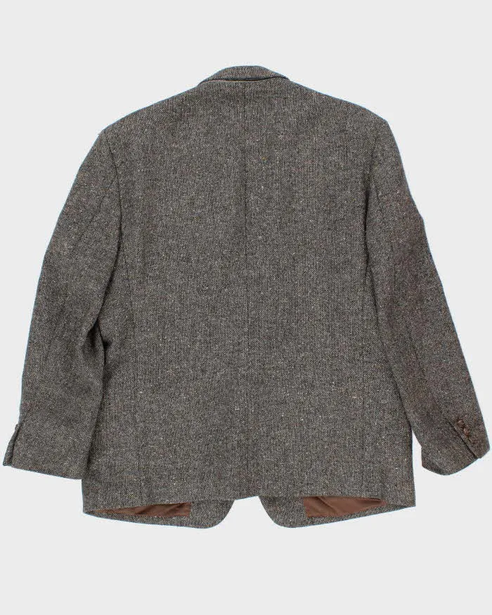 Vintage 1980s Yves Saint Laurent Speckled Tweed Wool Single Breasted Blazer - L sold by Rokit product image thumbnail 2