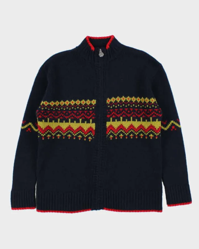 Vintage Lapagayo Wool Zip-Up Jumper - M sold by Rokit