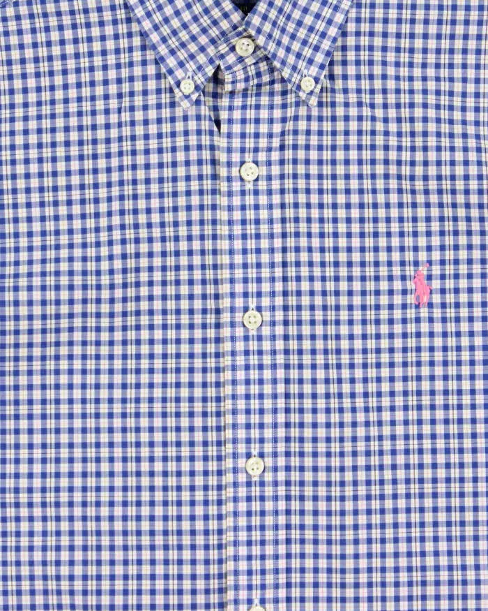 Vintage Polo Ralph Lauren Plaid Long Sleeve Shirt - S sold by Rokit product image thumbnail 4