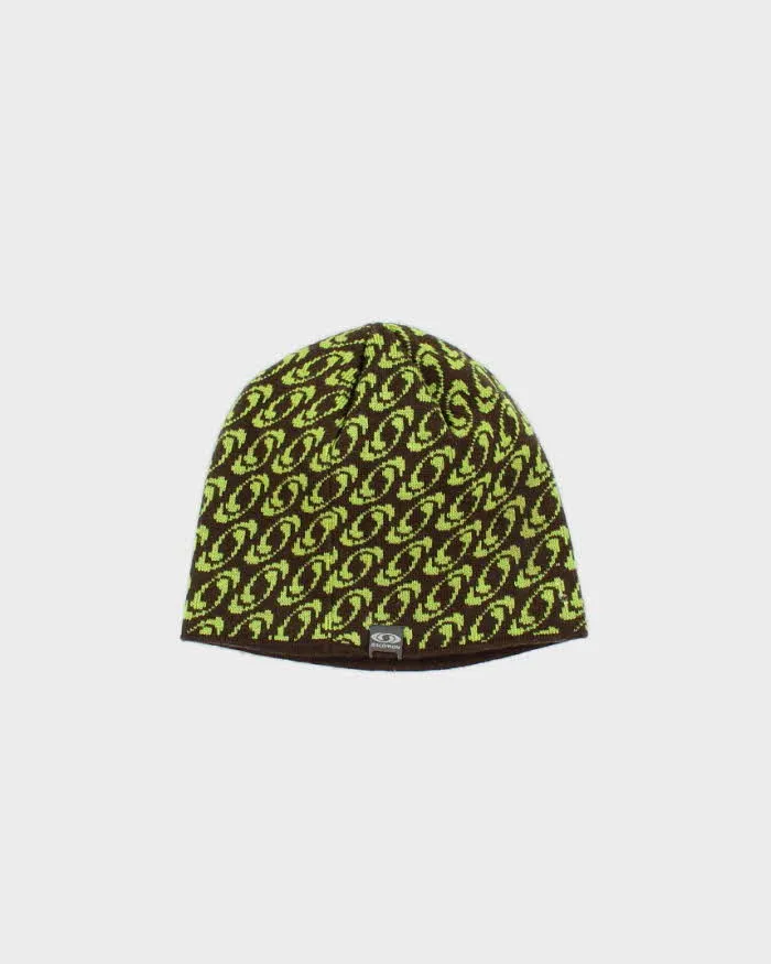 Vintage 00s Salomon Logo Skull Cap Beanie - O/S sold by Rokit