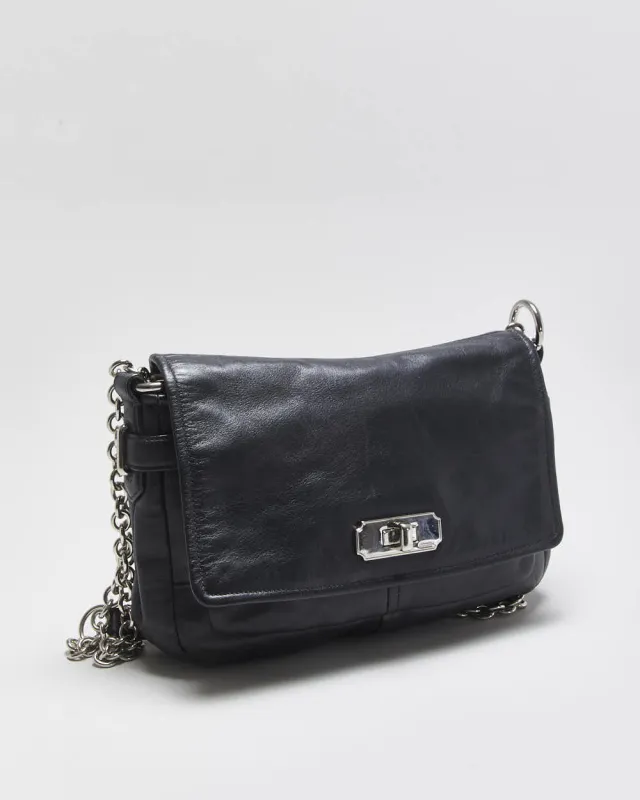 Vintage Y2K 00s Coach Chelsea Calfskin Leather Turnlock Crossbody / Shoulder Bag sold by Rokit