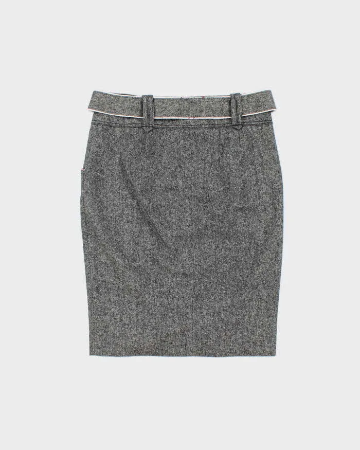 Vintage Y2k 00s Bebe Wool & Silk Blend Skirt - S sold by Rokit product image thumbnail 2