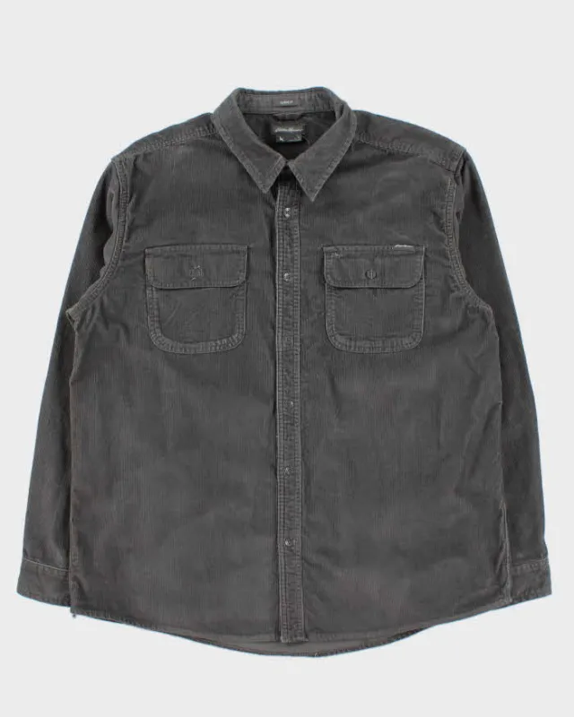 Vintage Eddie Bauer Heavyweight Corduroy Long Sleeve Shirt - XL sold by Rokit