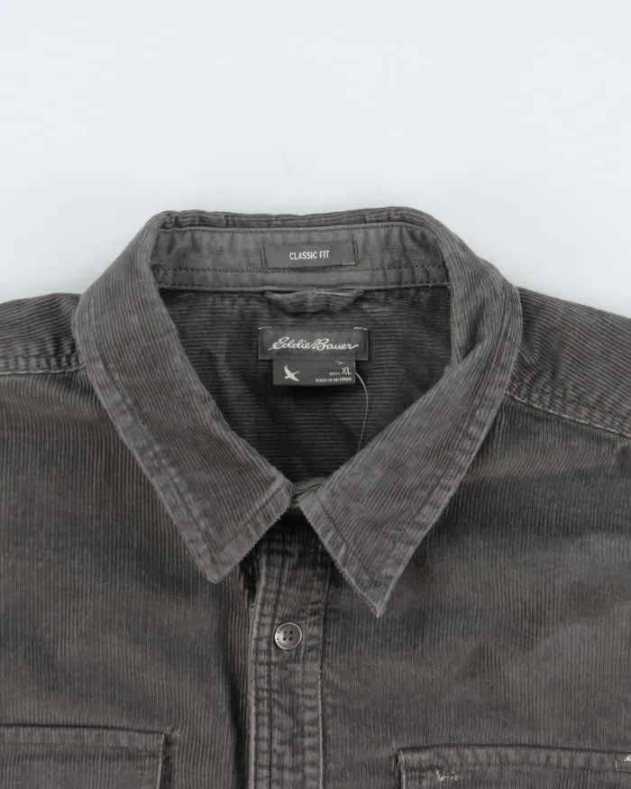 Vintage Eddie Bauer Heavyweight Corduroy Long Sleeve Shirt - XL sold by Rokit product image thumbnail 3