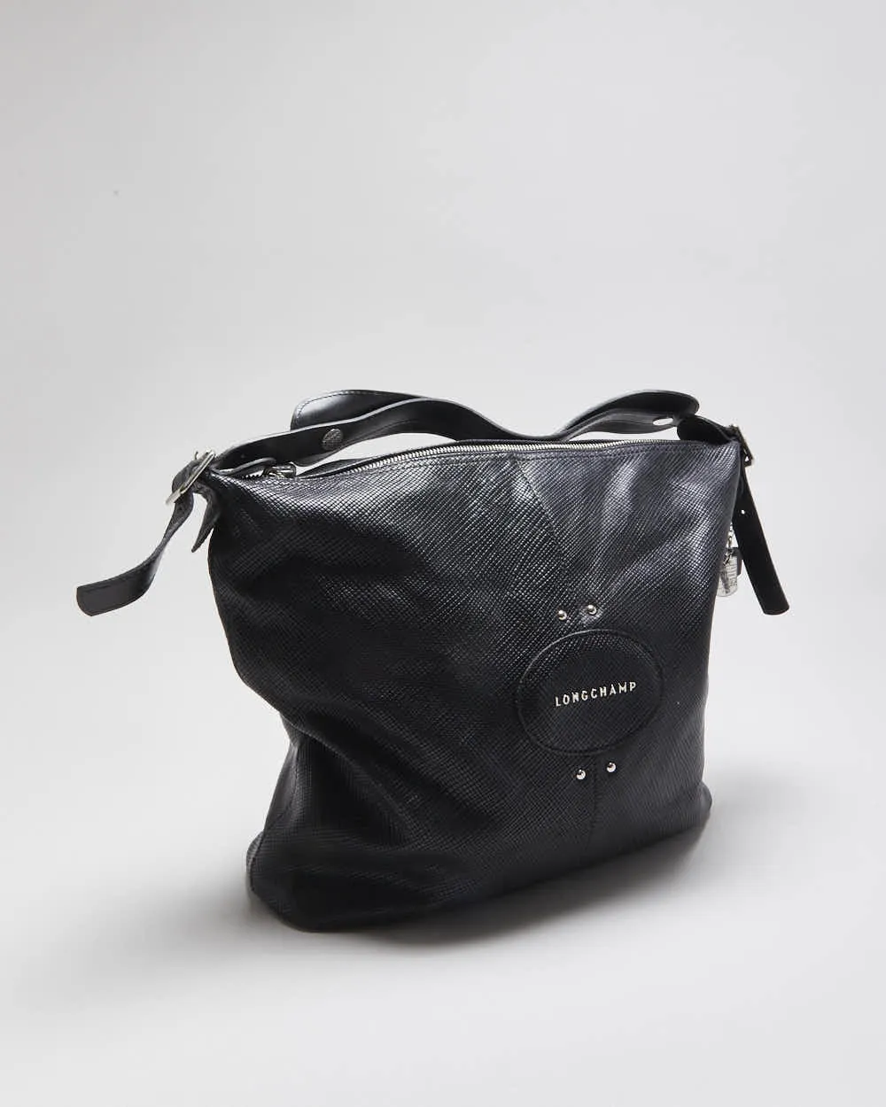 Vintage Longchamp Leather Handbag sold by Rokit