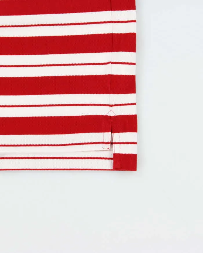 Vintage Lacoste Striped Long Sleeve Polo Shirt - L sold by Rokit product image thumbnail 5