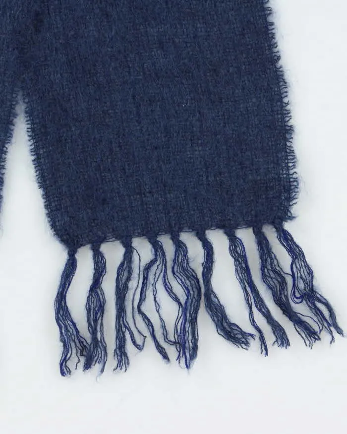 Vintage Mohair Blue Scarf sold by Rokit product image thumbnail 5