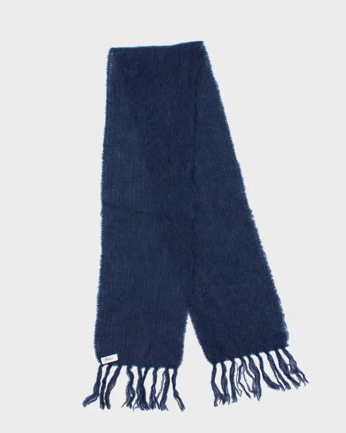 Vintage Mohair Blue Scarf sold by Rokit product image thumbnail 2
