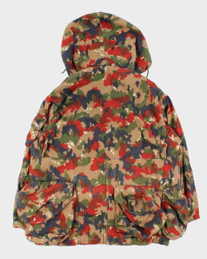 Vintage 1980s Tass 83 Swiss Army Alpenflauge Heavyweight Hooded Military Jacket - XXXL sold by Rokit product image thumbnail 2