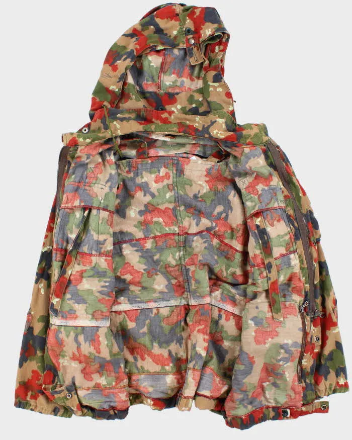 Vintage 1980s Tass 83 Swiss Army Alpenflauge Heavyweight Hooded Military Jacket - XXXL sold by Rokit product image thumbnail 5