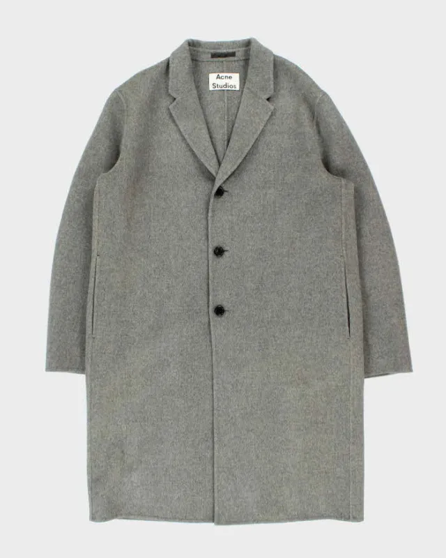 Vintage Acne Studios Chester Soft Wool Overcoat - L sold by Rokit