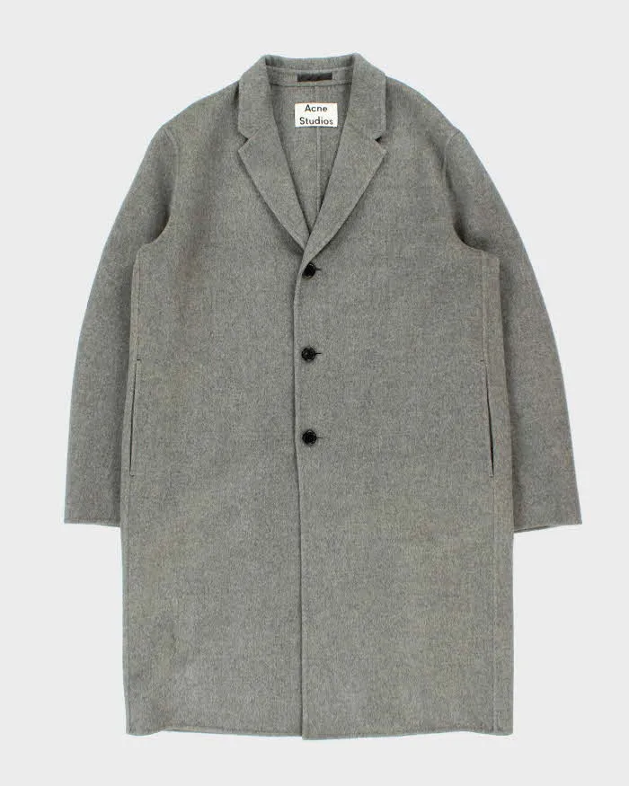 Vintage Acne Studios Chester Soft Wool Overcoat - L sold by Rokit