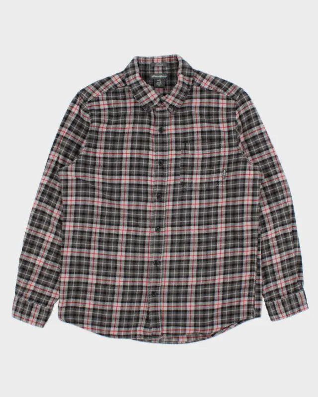 Vintage Eddie Bauer Plaid Long Sleeve Flannel Shirt - M sold by Rokit