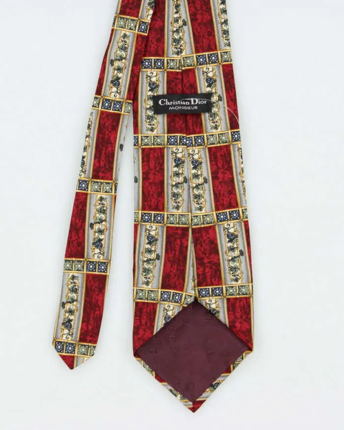 Vintage 90s Christian Dior Silk Tie sold by Rokit product image thumbnail 3