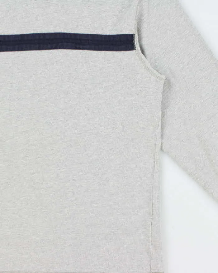 Vintage Eddie Bauer V-neck Long Sleeve T-shirt - M sold by Rokit product image thumbnail 3