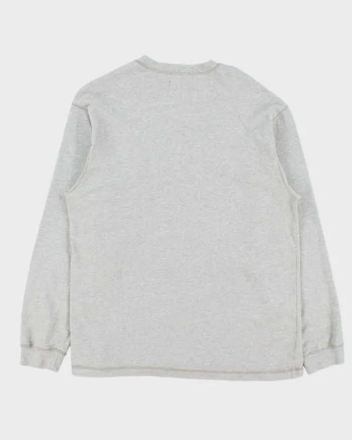 Vintage Eddie Bauer V-neck Long Sleeve T-shirt - M sold by Rokit product image thumbnail 2