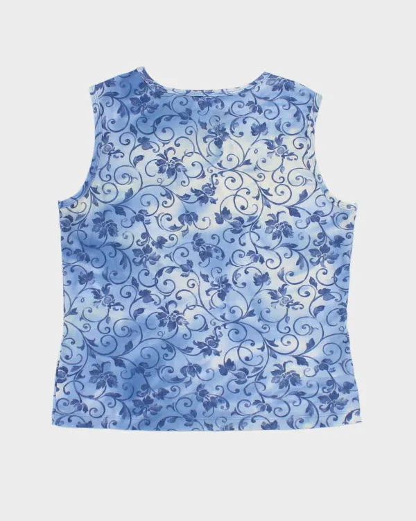 Vintage 90s East West Pattern Top - M sold by Rokit product image thumbnail 2