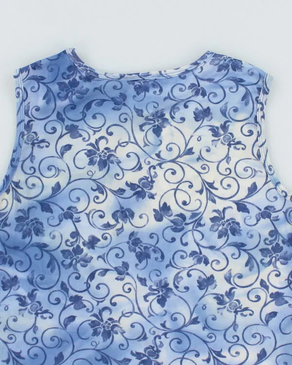 Vintage 90s East West Pattern Top - M sold by Rokit product image thumbnail 4