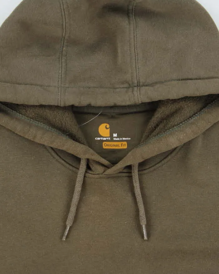 Vintage Carhartt Khaki Original Fit Oversized Pullover Hoodie - M sold by Rokit product image thumbnail 5