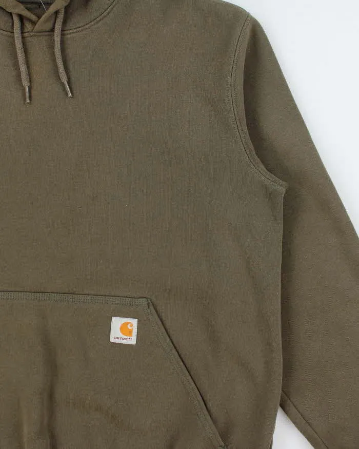 Vintage Carhartt Khaki Original Fit Oversized Pullover Hoodie - M sold by Rokit product image thumbnail 3