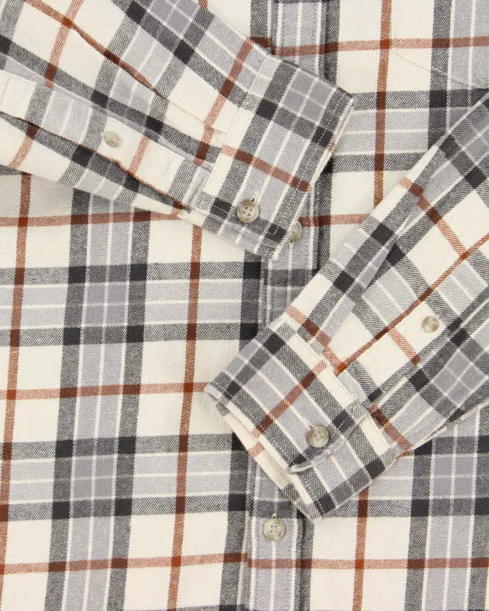 Vintage Eddie Bauer Plaid Long Sleeve Flannel Shirt - M sold by Rokit product image thumbnail 5