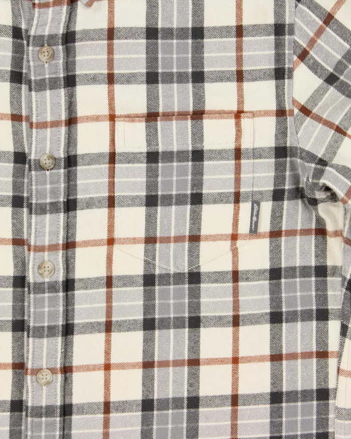 Vintage Eddie Bauer Plaid Long Sleeve Flannel Shirt - M sold by Rokit product image thumbnail 4
