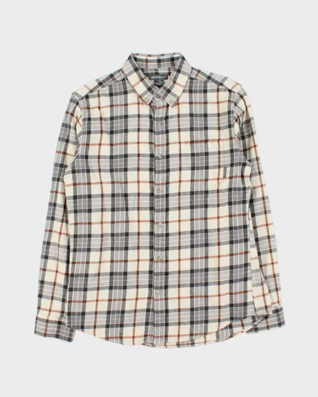 Vintage Eddie Bauer Plaid Long Sleeve Flannel Shirt - M sold by Rokit