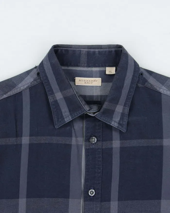 Vintage Y2K 00s Burberry Brit Large Nova Check Long Sleeve Shirt - XL sold by Rokit product image thumbnail 3