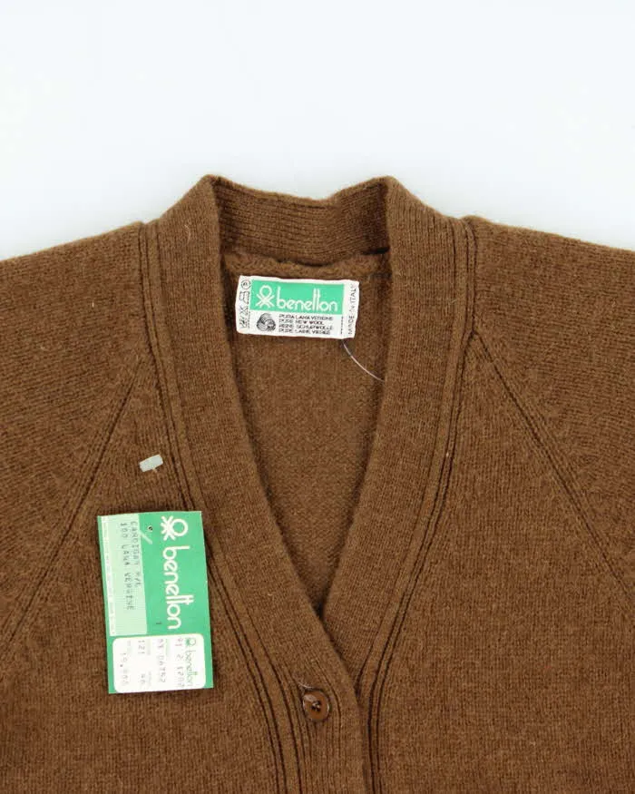 DSWT Vintage 1970s Benetton Made In Italy Wool Cardigan - S sold by Rokit product image thumbnail 5