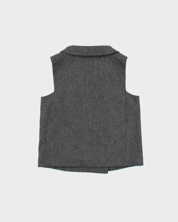 Tara Jarmon Double Breasted Wool Blend Waistcoat Top - M sold by Rokit product image thumbnail 2