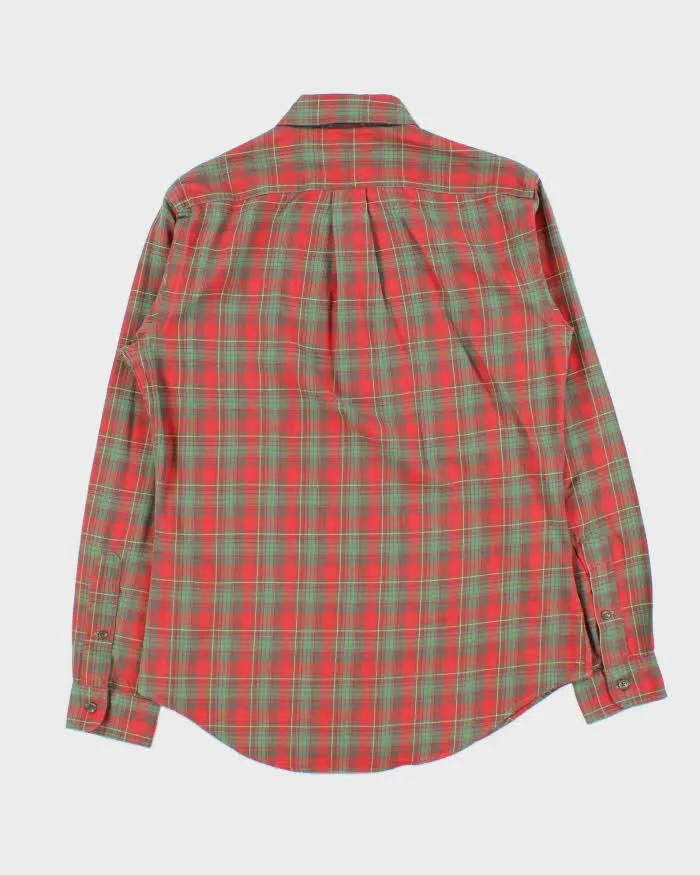 Vintage 00s Ralph Lauren Tartan Long Sleeve Oversized Shirt - S sold by Rokit product image thumbnail 2