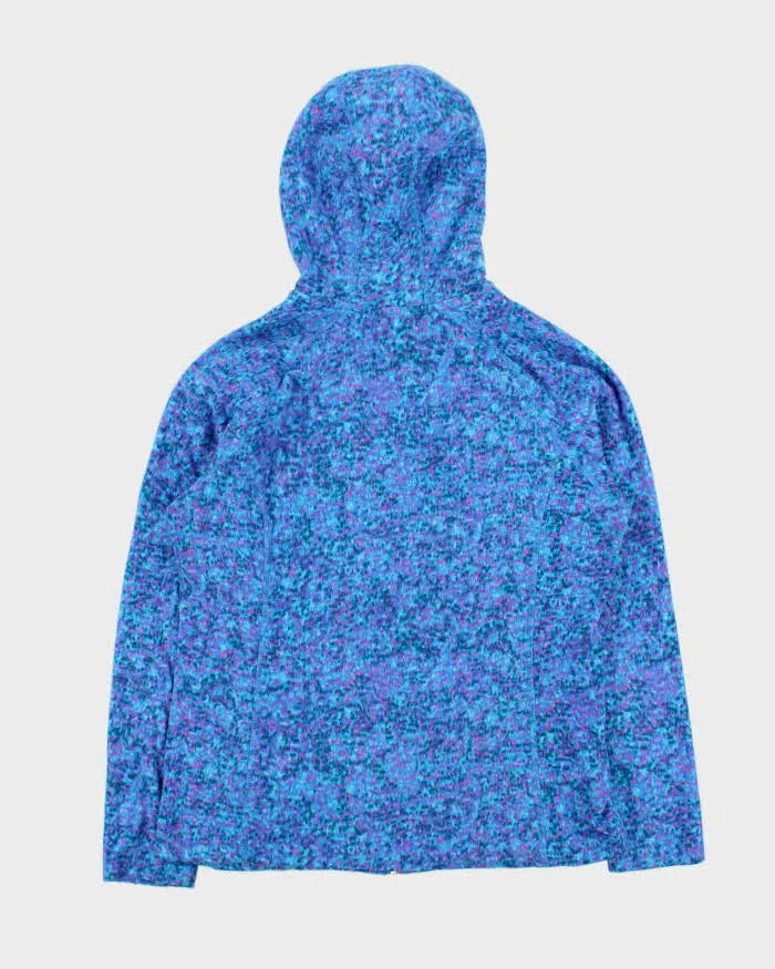 Vintage The North Face Women's Patterned Full-Zip Hooded Fleece - L sold by Rokit product image thumbnail 2