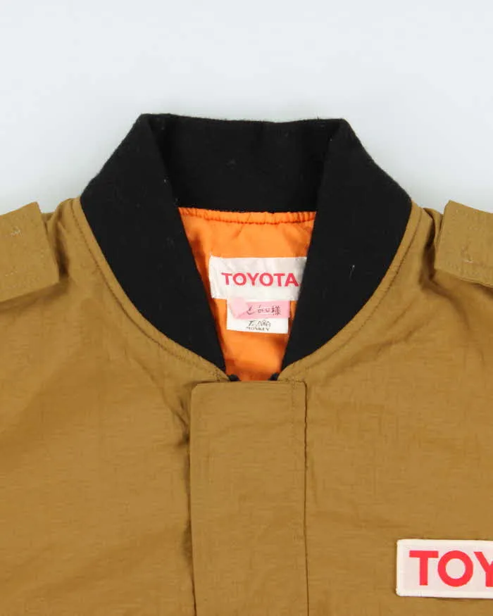 Vintage 1990s Toyota Racing Motorsports Shell Bomber Jacket - M sold by Rokit product image thumbnail 5