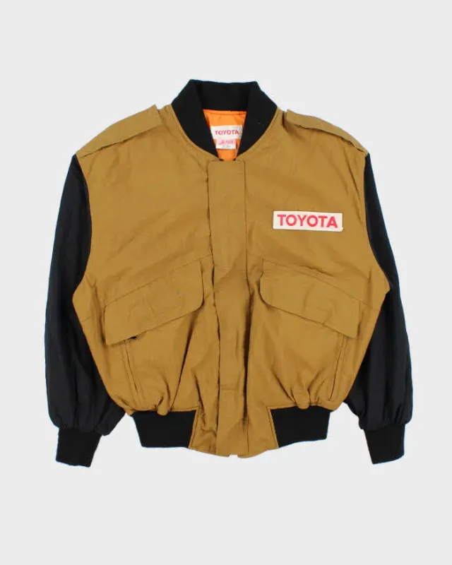 Vintage 1990s Toyota Racing Motorsports Shell Bomber Jacket - M sold by Rokit
