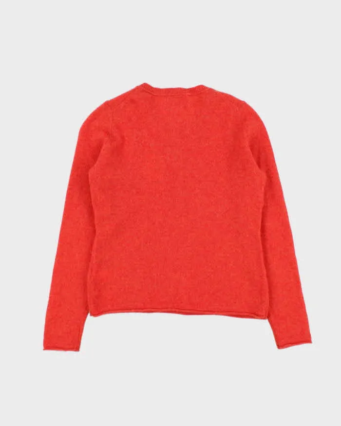 Vintage Cynthia Rowley Quarter-button Cashmere Jumper - M sold by Rokit product image thumbnail 2