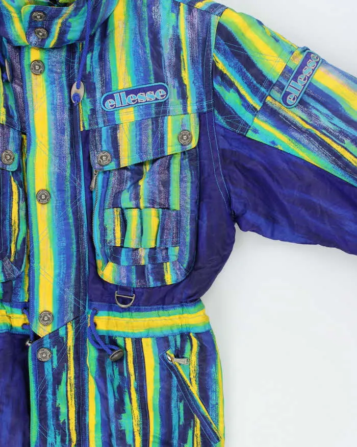 Vintage 1980s Ellesse Speed & Trip Patterned Ski Jacket - L sold by Rokit product image thumbnail 3