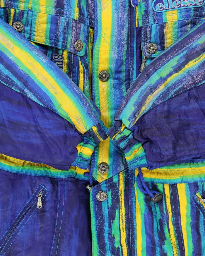 Vintage 1980s Ellesse Speed & Trip Patterned Ski Jacket - L sold by Rokit product image thumbnail 5