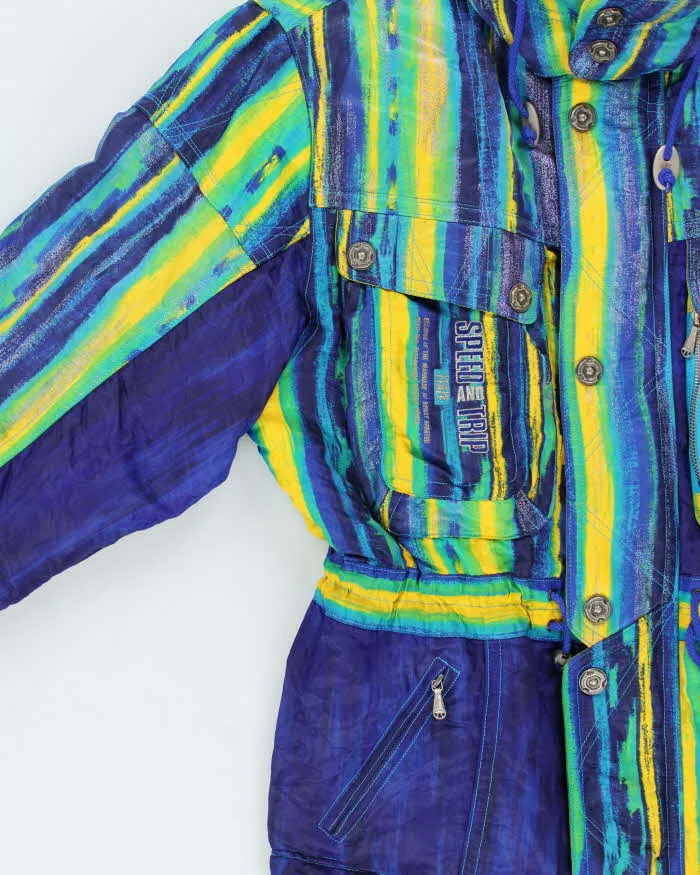 Vintage 1980s Ellesse Speed & Trip Patterned Ski Jacket - L sold by Rokit product image thumbnail 4