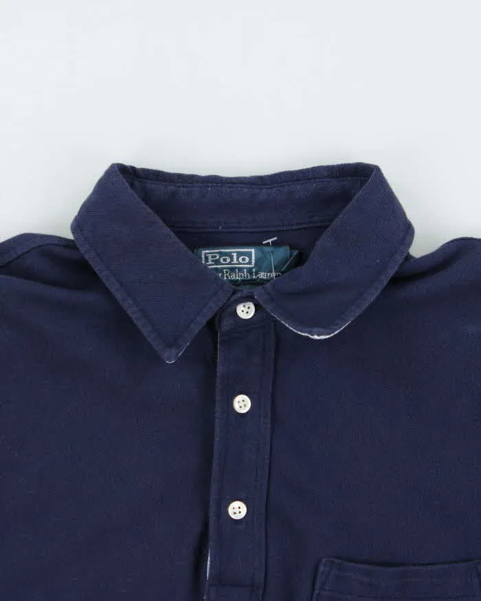 Vintage Y2K 00s Polo Ralph Lauren Pocket Polo Shirt - M sold by Rokit product image thumbnail 3