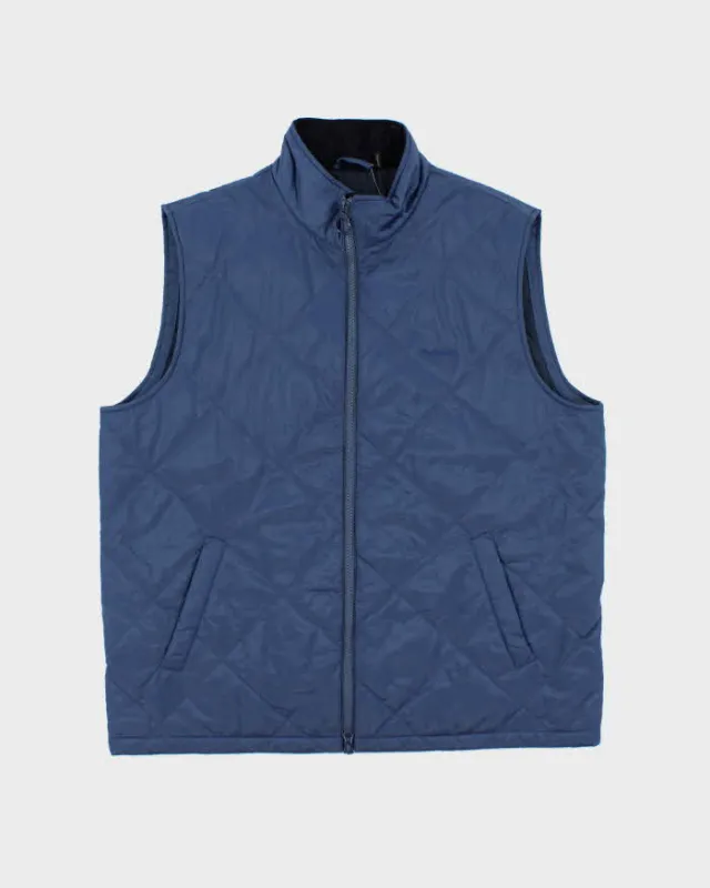 Barbour Finnar Quilted Corduroy Collar Lightweight Gilet Jacket - L made by Barbour