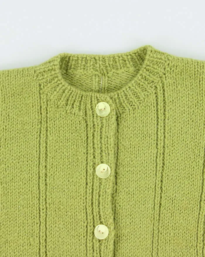 Vintage Boxy Handmade Wool Cardigan - L sold by Rokit product image thumbnail 5