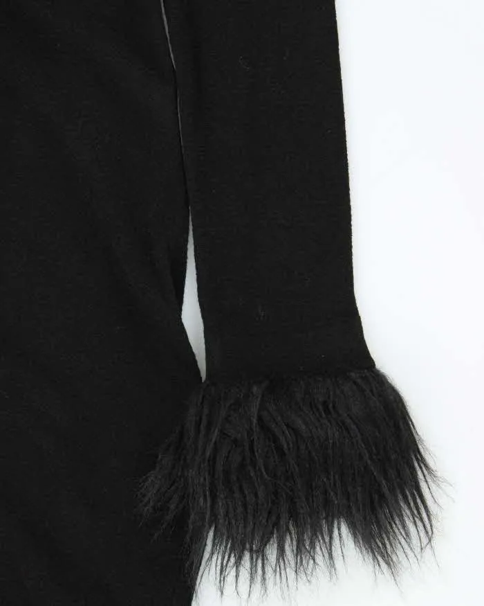 Vintage Y2k 00s Bebe Faux Fur Trim Long Cardigan - M sold by Rokit product image thumbnail 5