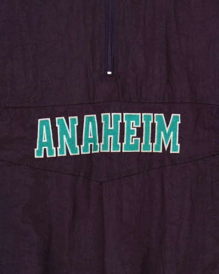 Vintage 1990s Mighty Ducks Hockey All Stars Oversized Quarter-Zip Jacket - M sold by Rokit product image thumbnail 4