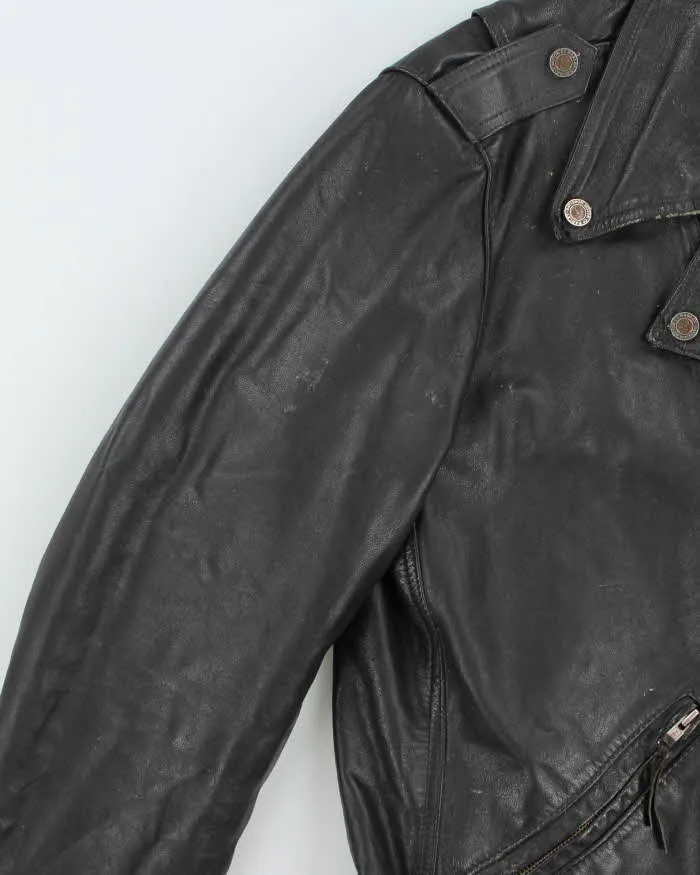 Vintage 1990s Limited Edition Harley Davidson Cowhide Leather Classic Biker Jacket - L sold by Rokit product image thumbnail 5