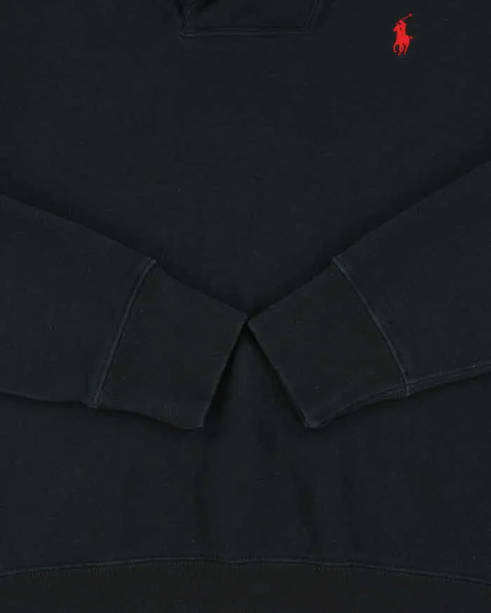 Vintage 00s Polo Ralph Lauren Shawl Neck Sweatshirt - S sold by Rokit product image thumbnail 4