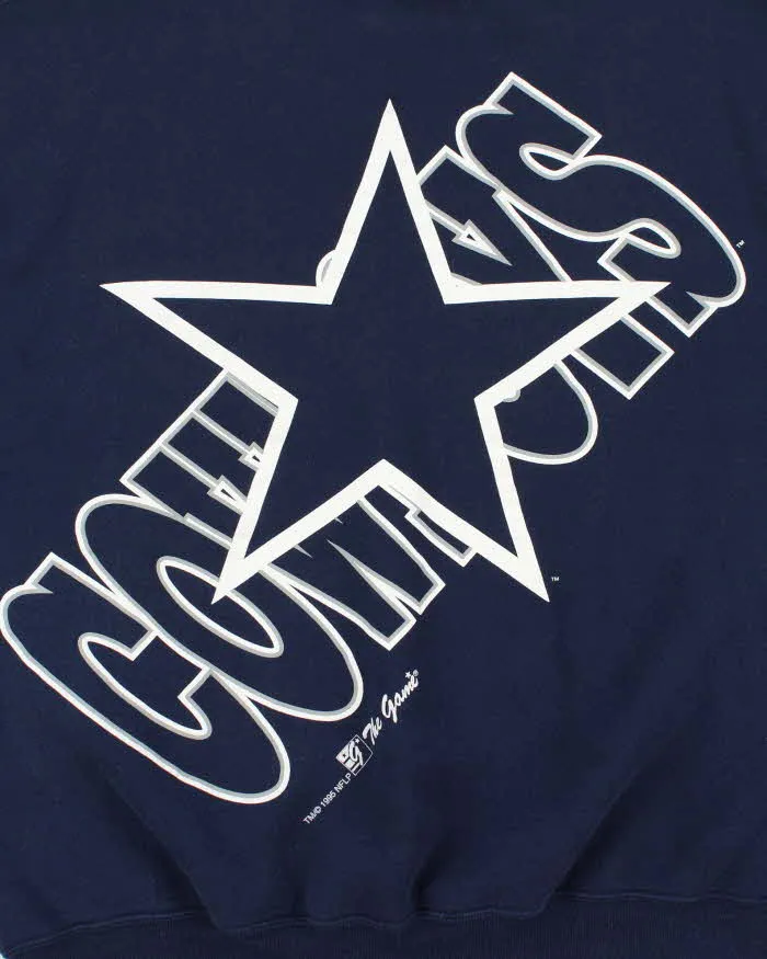 Vintage 1995 The Game Dallas Cowboys NFL Crewneck Sweatshirt - XXL sold by Rokit product image thumbnail 5