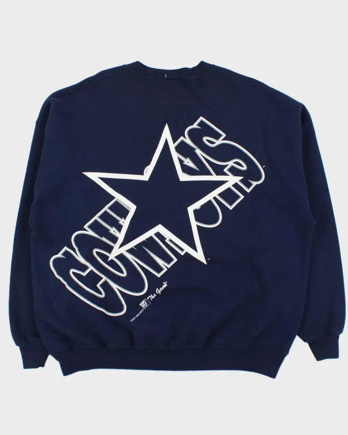 Vintage 1995 The Game Dallas Cowboys NFL Crewneck Sweatshirt - XXL sold by Rokit product image thumbnail 2