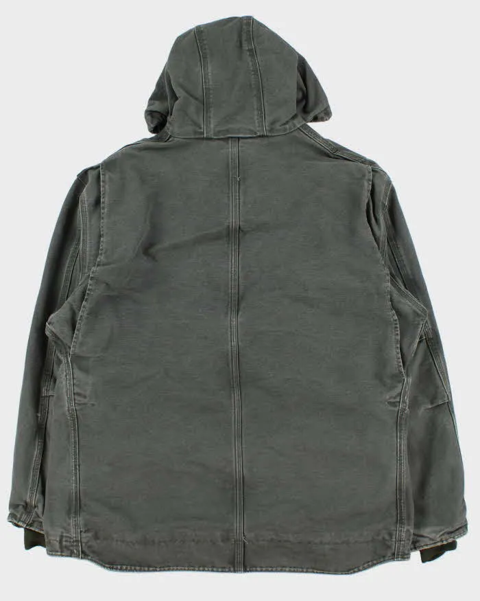 Vintage 2005 Carhartt C68 Ridge Fleece Lined Oversized Hooded Workwear Jacket - L sold by Rokit product image thumbnail 2